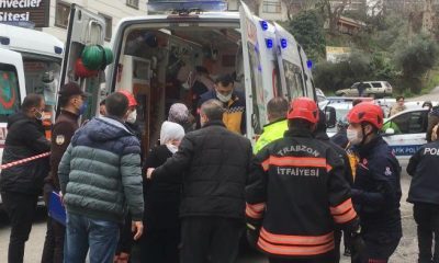 Trabzon’da korku dolu anlar!