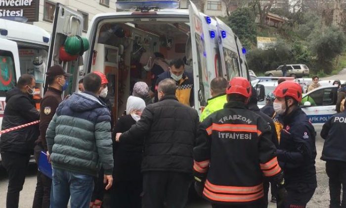Trabzon’da korku dolu anlar!