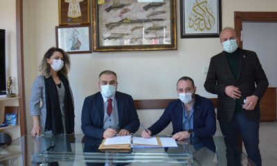 MODERN KÜTÜPHANE PROJESİNİN SÖZLEŞMESİ İMZALANDI