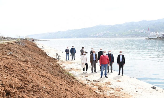 LİMAN RIHTIMI DÜZENLENİYOR
