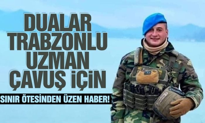 Trabzonlu Uzman Çavuş İsmail Şebelek Ağır Yaralandı!