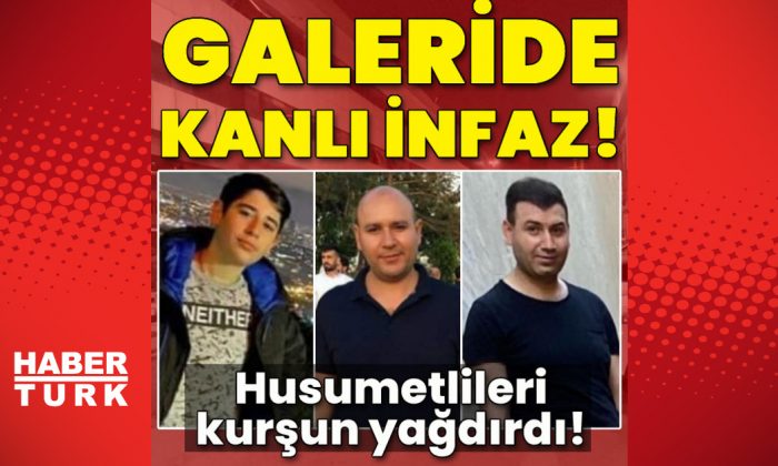 Galeride kanlı infaz! Husumetlileri kurşun yağdırdı