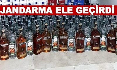 Kaçak İçki Operasyonunda Bir Kişi Yakalandı