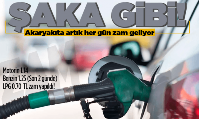 Akaryakıta yine rekor zam!