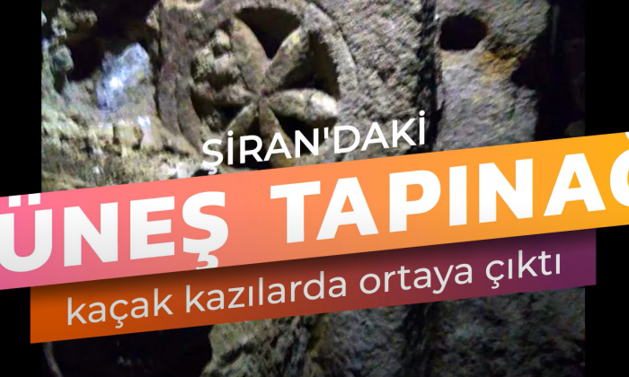 ‘Güneş Tapınağı’ kaçak kazıda ortaya çıktı