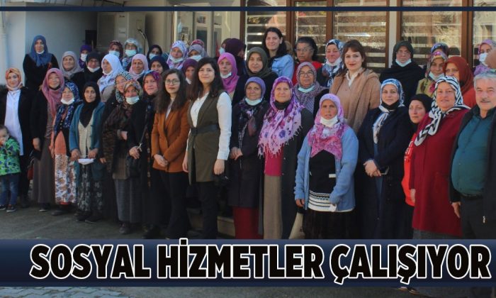 Sosyal Hizmetler çalışıyor