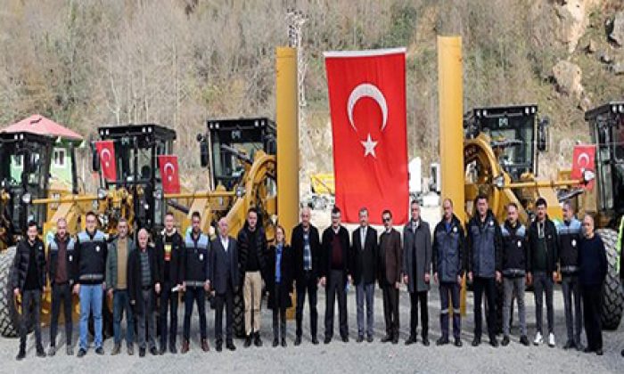 GÖRELE’YE 1 ADET GREYDER GELDİ