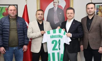 GÖRELESPOR YÖNETİMİNDEN VALİ ENVER ÜNLÜ’YE ZİYARET