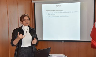 Belediye çalışanları eğitildi