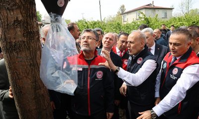 ÜRETİCİLERE ‘GEÇMİŞ OLSUN’ DEDİ