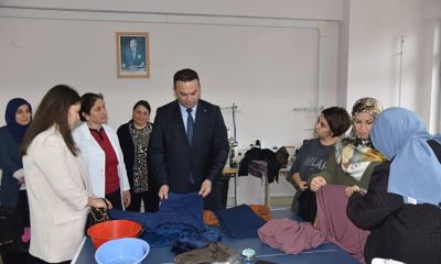 Başkan’dan HEM Kursiyerlerine ziyaret