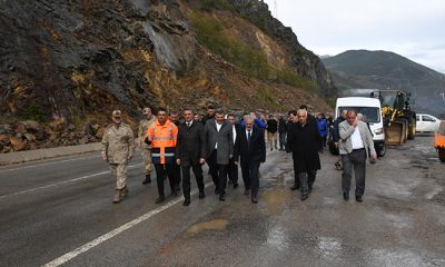 Gümüşhane-Giresun kara yolu ulaşıma açıldı