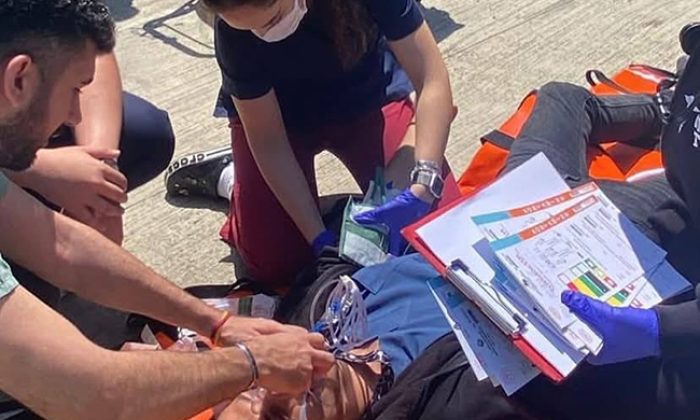 Görele Devlet Hastanesi’nde Yangın ve Tahliye Tatbikatı gerçekleştirildi