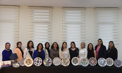 Görele’de çini sergisi açıldı